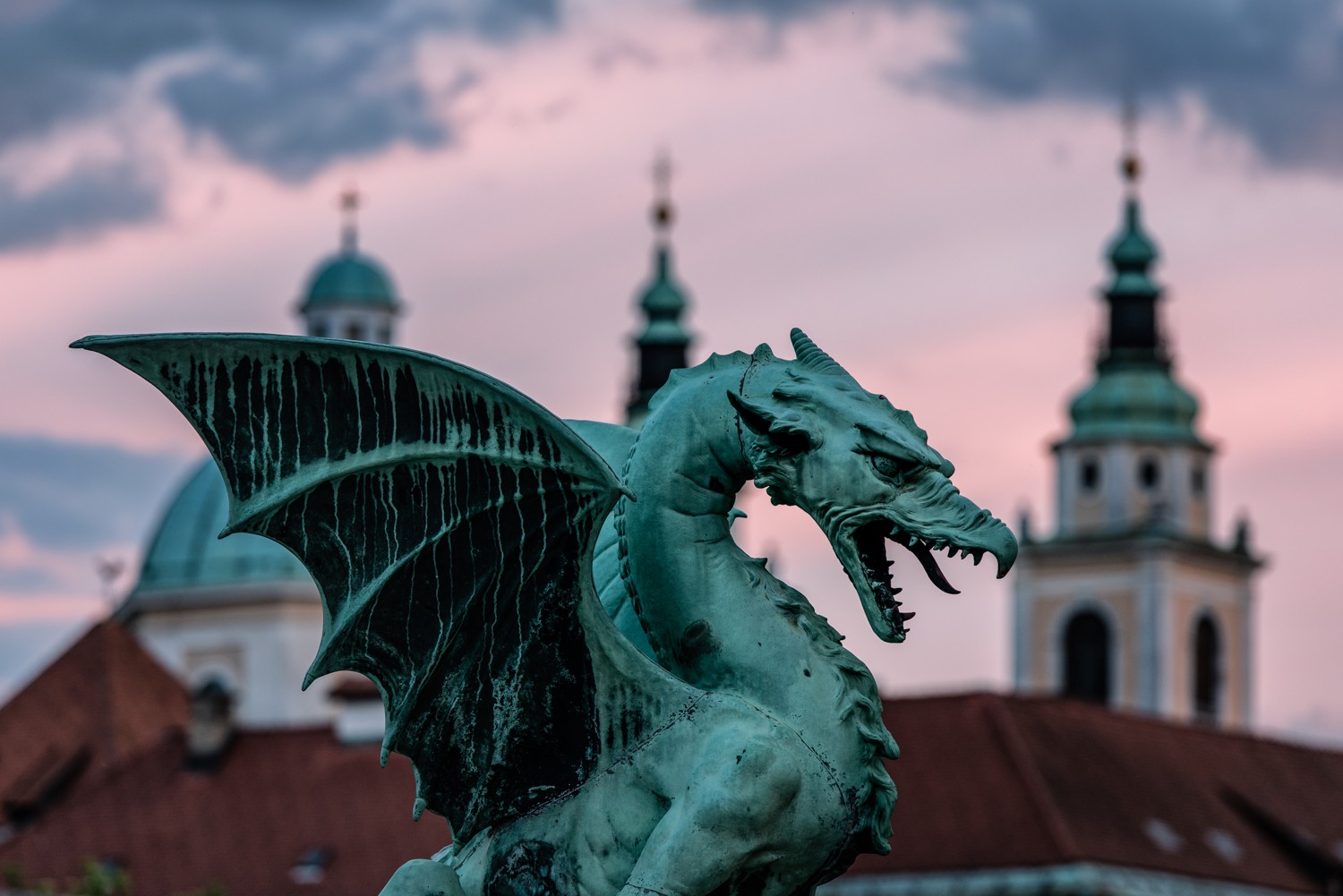 Image result for dragon bridge ljubljana