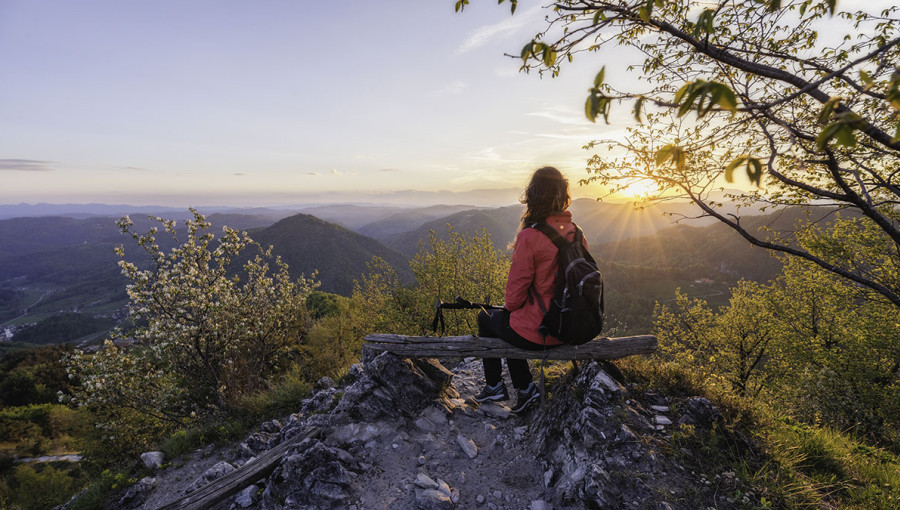 Hiking in Ljubljana region photo Jaka Ivancic