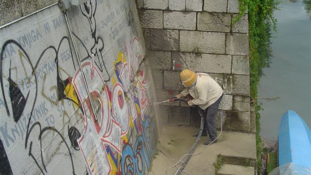 odstranjevanje grafitov