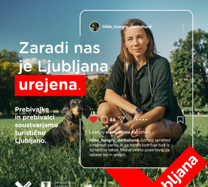 Zenska kleci na travniku zraven psa. 