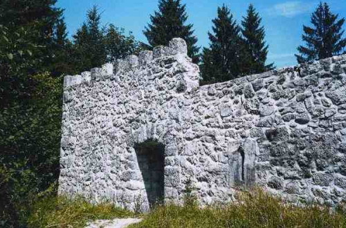 Kamnita rimska utrdba.