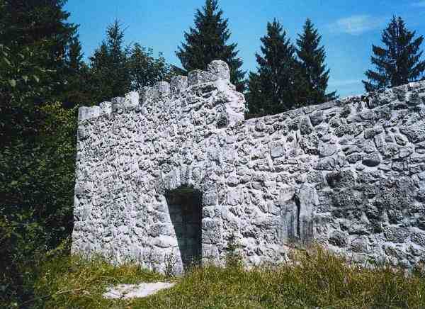 Kamnita rimska utrdba.