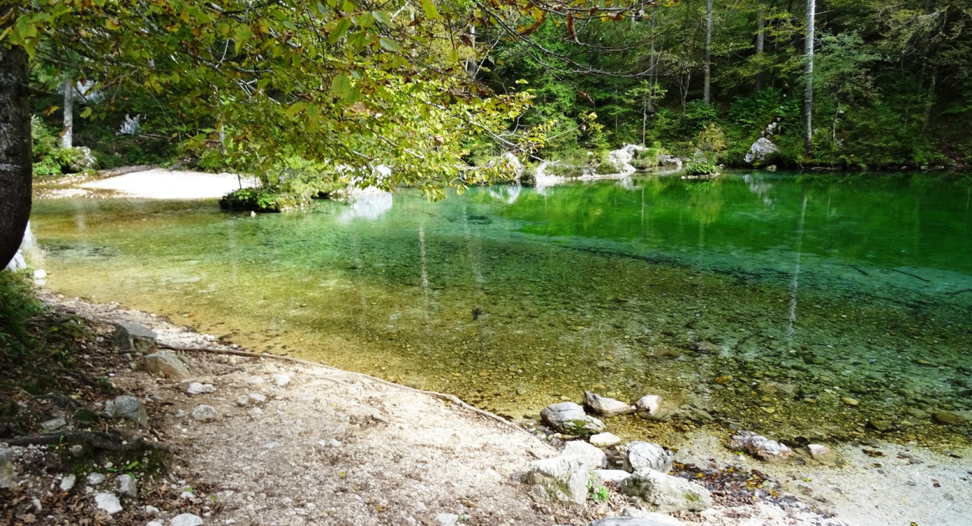 Cycling to the source of the river Kamniska Bistrica3