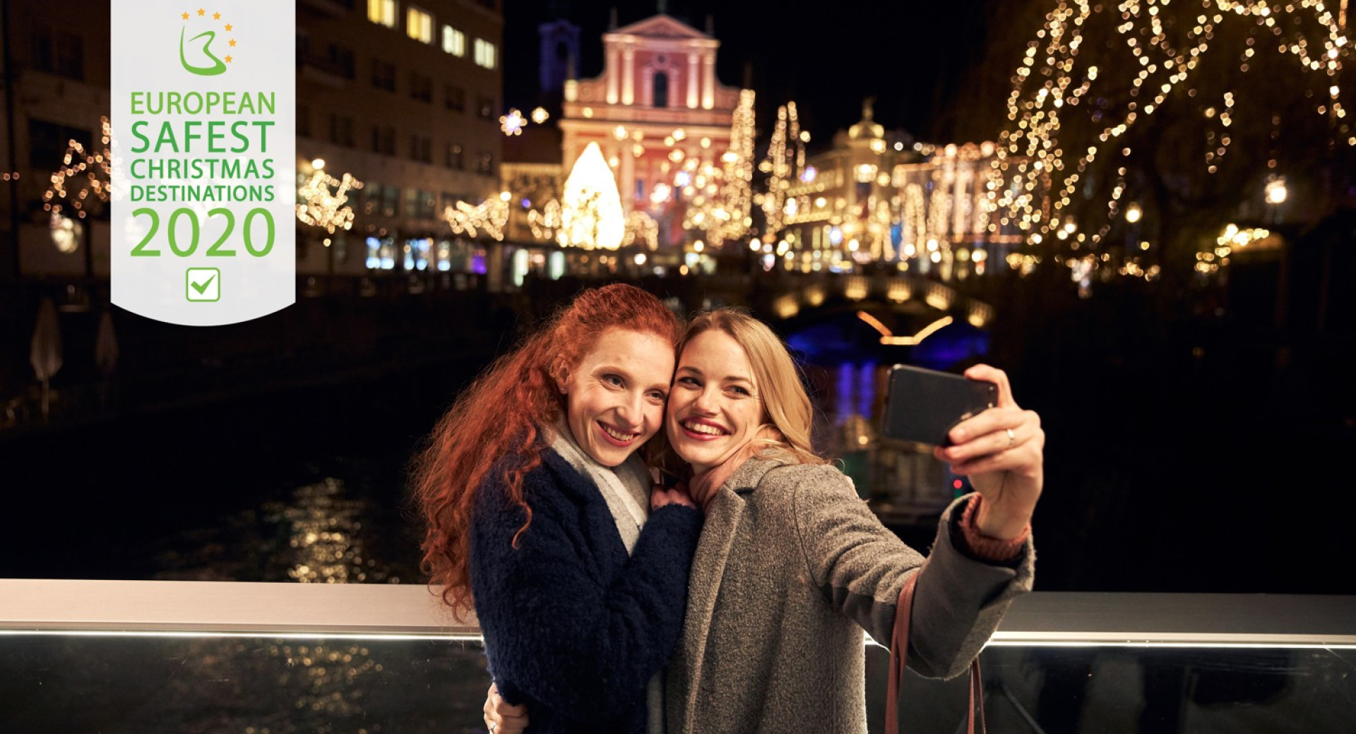 Ljubljana najbolj varna božična destinacija.