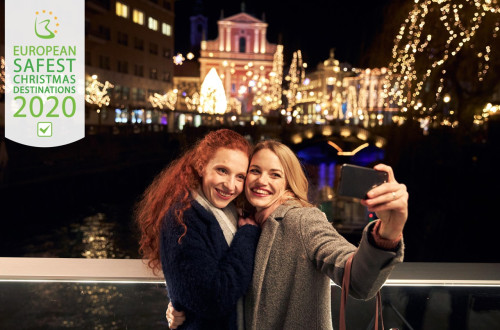 Ljubljana najbolj varna božična destinacija.