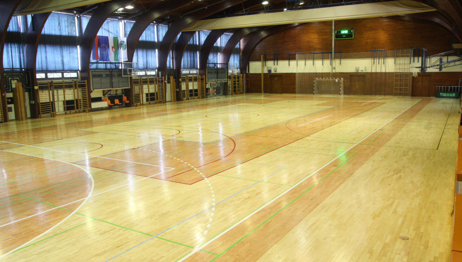 Handball court.