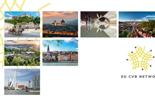 Fotografije vseh sedmih destinacij EU CVB Network.