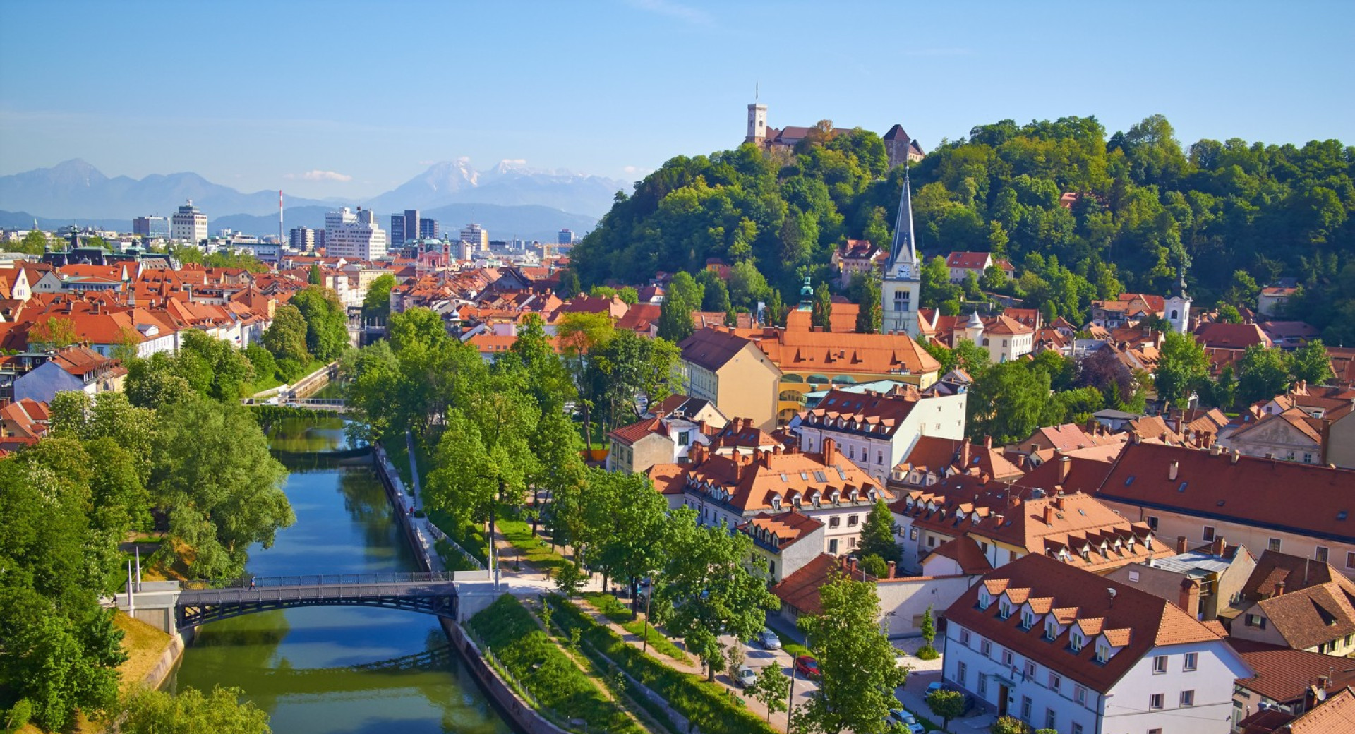 Ljubljana panorama Janez Kotar