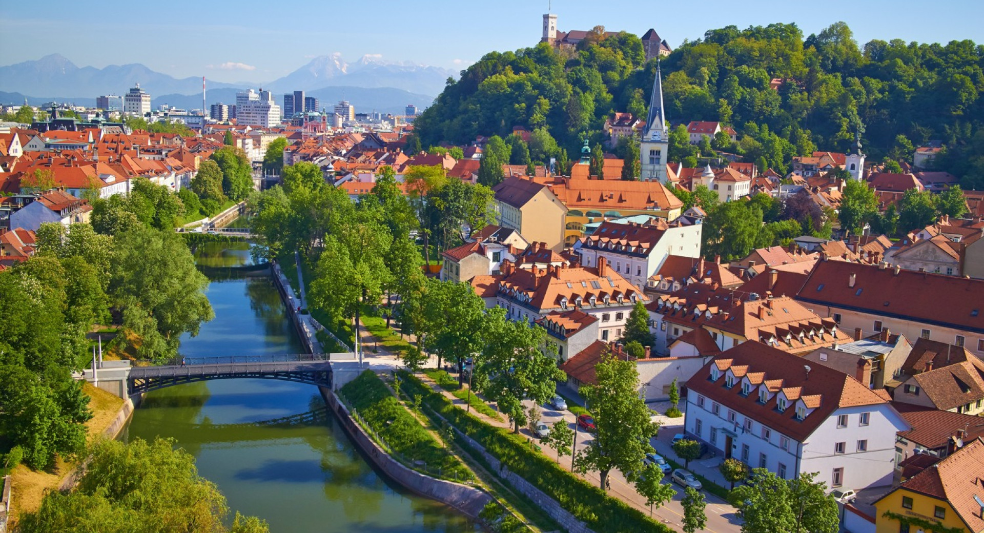 Ljubljana panorama Janez Kotar