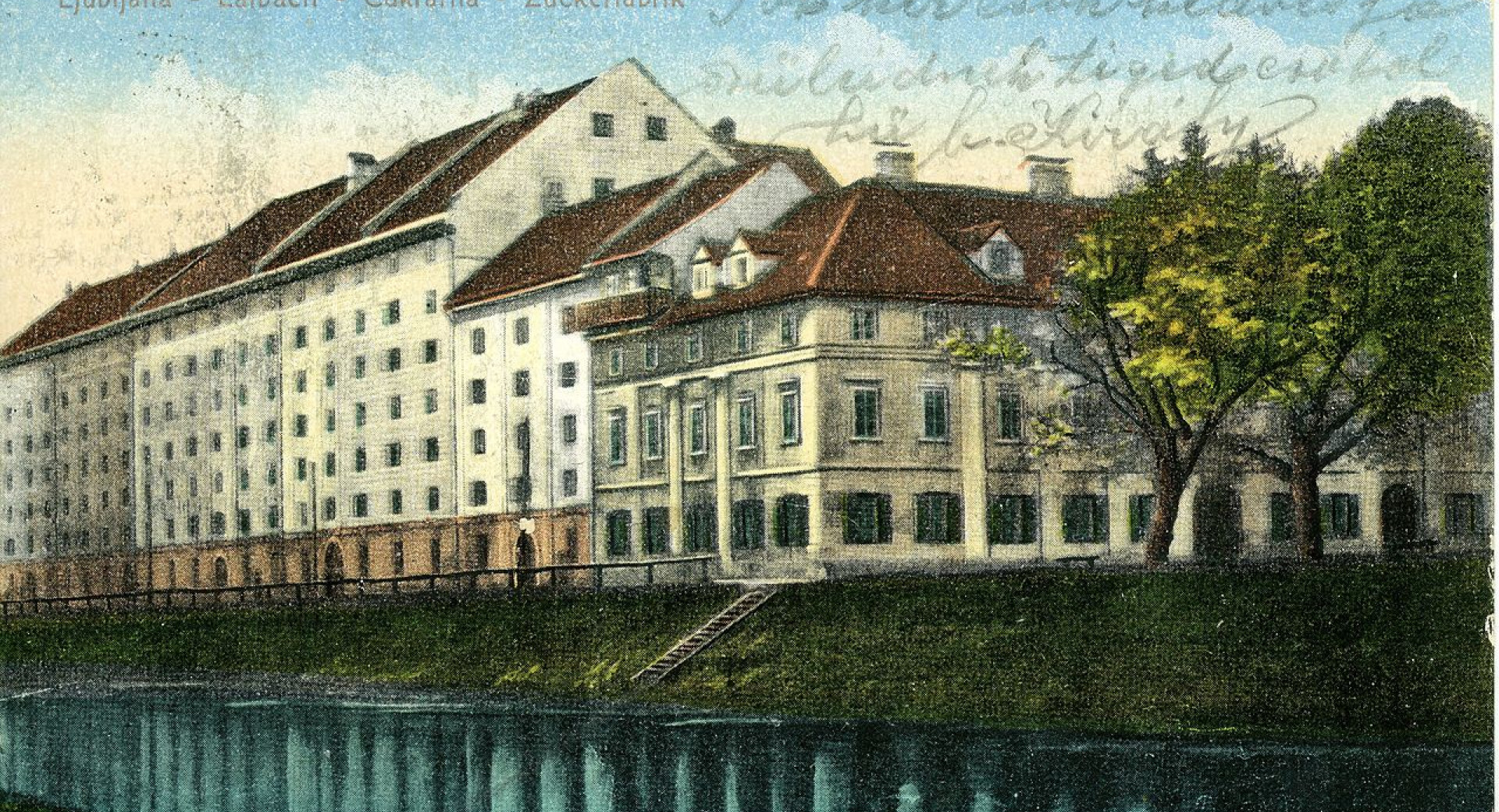 Postcard of Cukrarna 1917