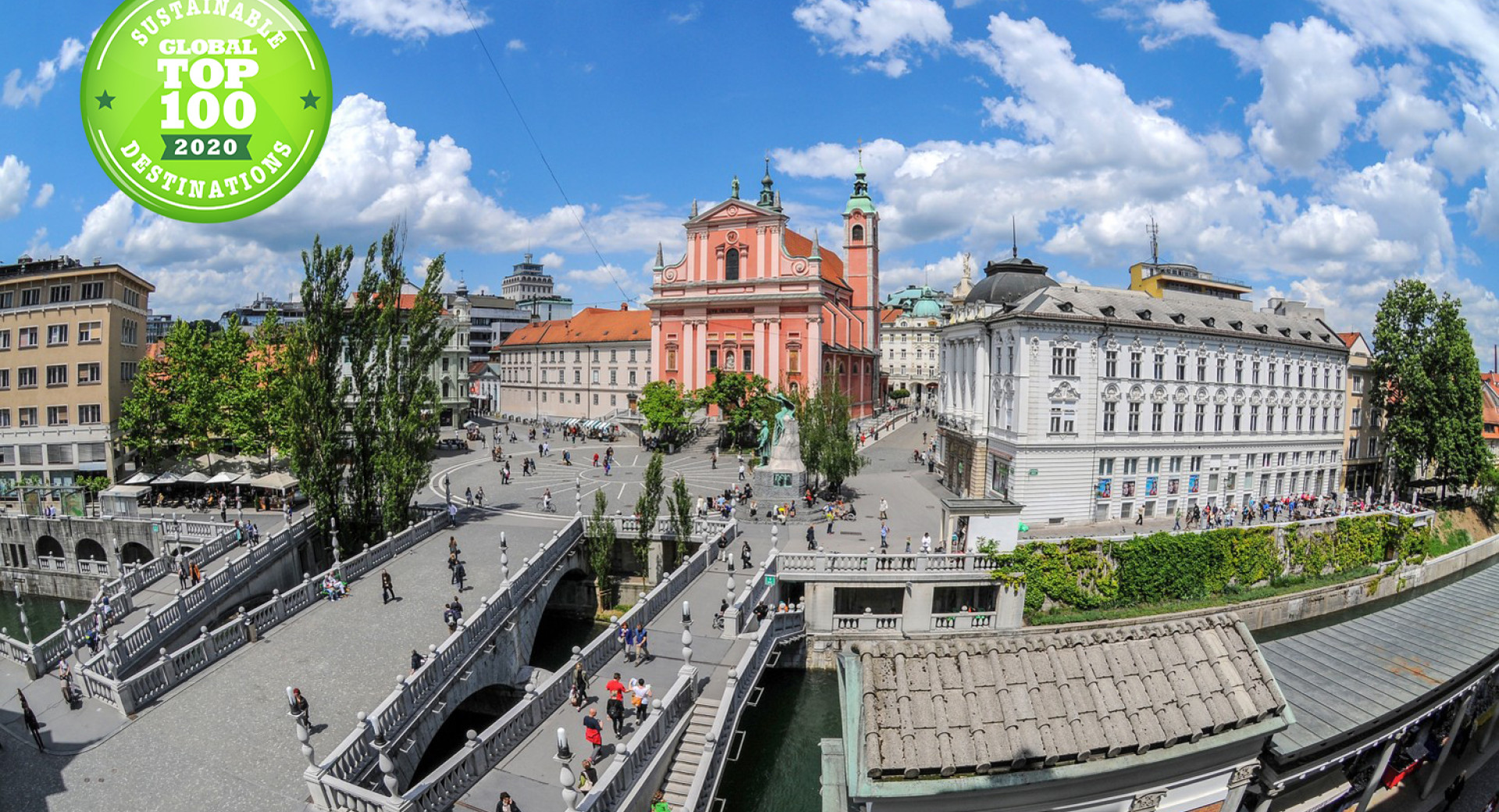 Ljubljani nagrada za trajnostni turizem.