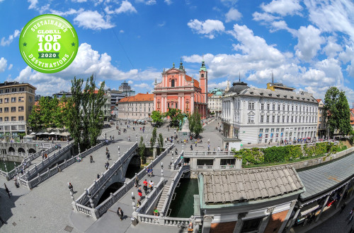Ljubljani nagrada za trajnostni turizem.