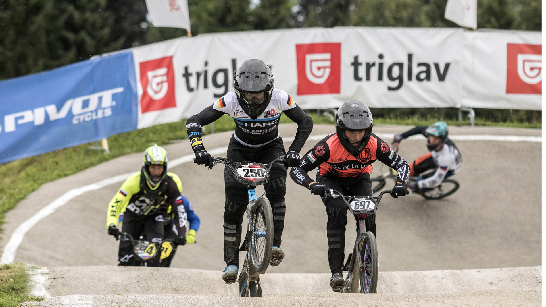 BMX bike competition.