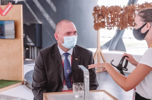 Predstavitev Ljubljane na Expo Dubai 2021.