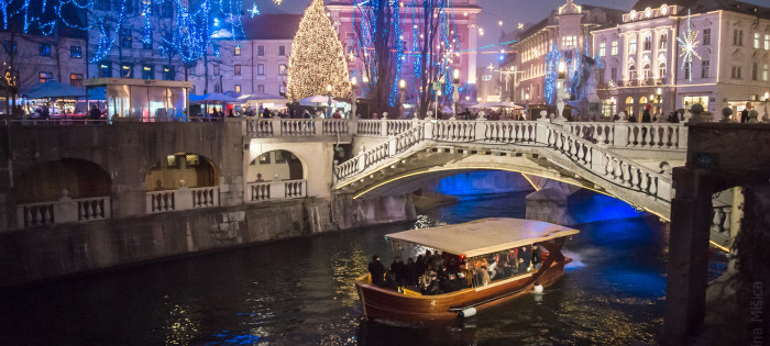 festive boat ride