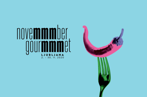 Letak za dogodek November gourmet.