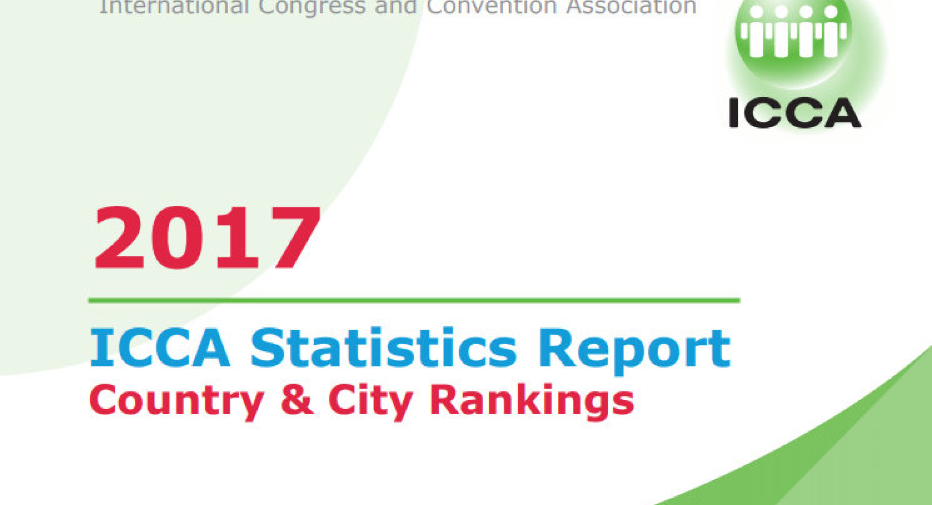 Naslovnica poročila ICCA Statistics Report 2017.