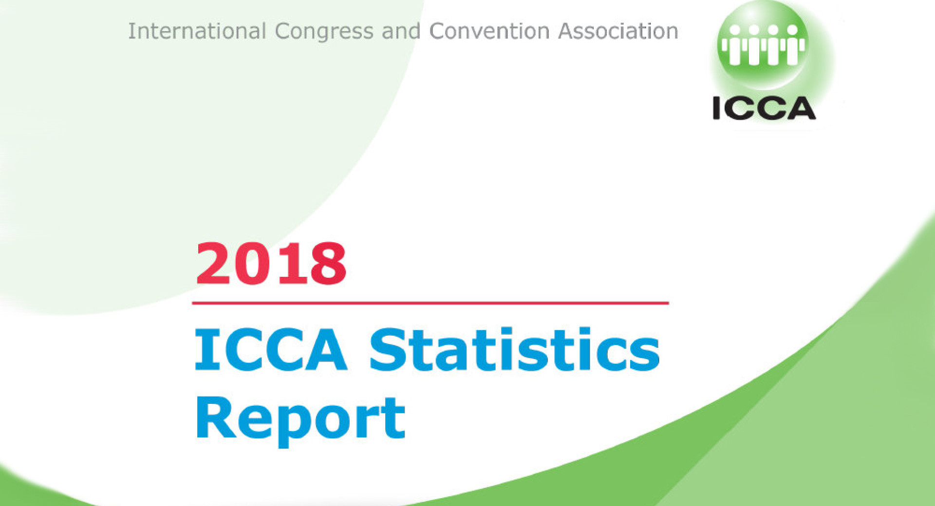 Prva stran poročila ICCA Statistics Report 2018.
