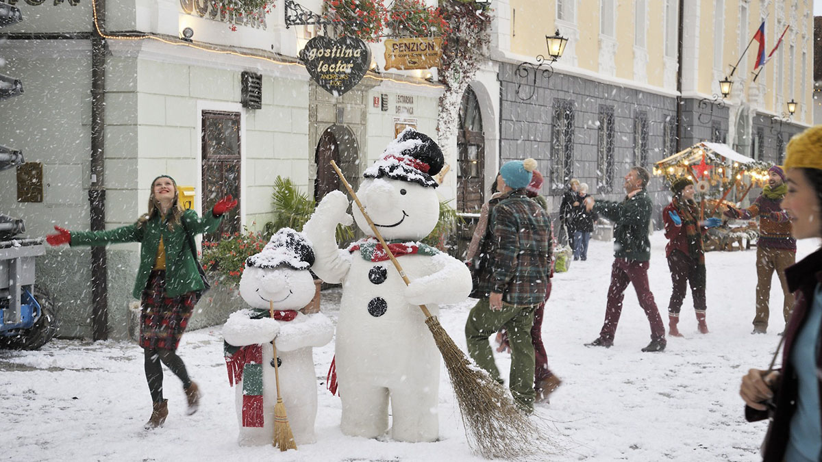 radovljica in winter miran kambic