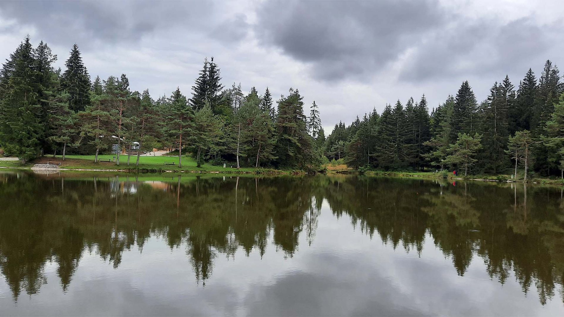 Jezero na Rakitni.